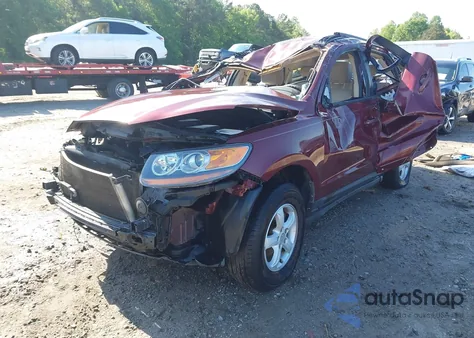 2008 Hyundai Santa Fe Gls z USA, uszkodzony, nr VIN 5NMSG13D38H212136